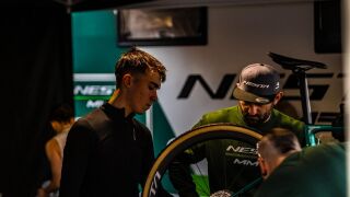  Benjamín Noval, en el ciclocross de Benidorm