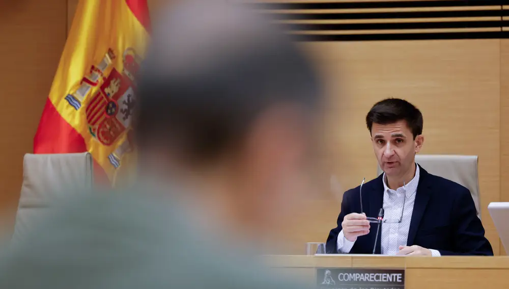 El presidente del Consejo de Administración de la Corporación RTVE, José Pablo López, comparece ante la Comisión Mixta de Control Parlamentario de la Corporación RTVE y sus Sociedades