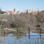 R&iacute;o Alberche a su pasado por Toledo durante el temporal del pasado febrero