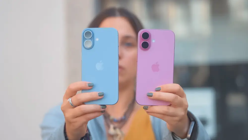 El iPhone 17 junto al iPhone 16