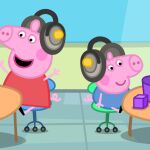 Peppa Pig junto a su hermano peque&ntilde;o George