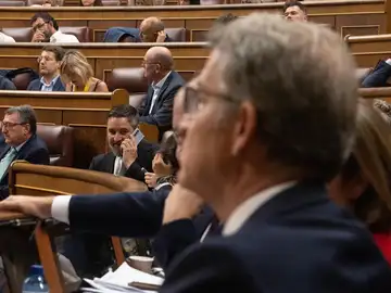 Feijóo y Abascal examinarán a Sánchez en su primer Pleno de control del Congreso del año y tras el 8F de Aragón Feijóo y Abascal examinarán a Sánchez en su primer Pleno de control del Congreso del año y tras el 8F de Aragón