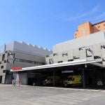 Entrada de las urgencias del Hospital Cl&iacute;nico de Valladolid