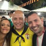 De izquierda a derecha, la ex edil, el exdirector de comunicaci&oacute;n y otro concejal 