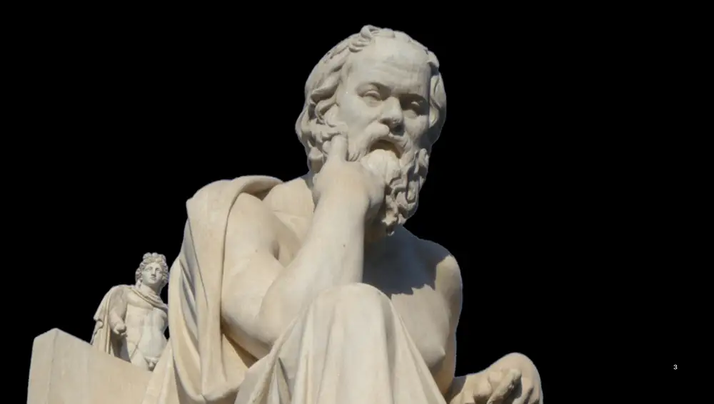 Sócrates: "Cásate si puedes. Si consigues una buena pareja, serás feliz. Si consigues una mala, te convertirás en filósofo"