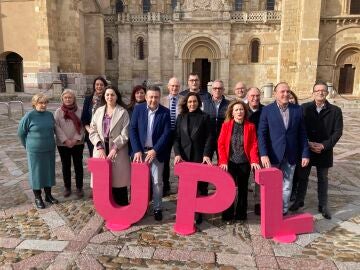 Acto de presentaci&oacute;n de la candidatura de la Uni&oacute;n del Pueblo Leon&eacute;s a las Cortes de Castilla y Le&oacute;n