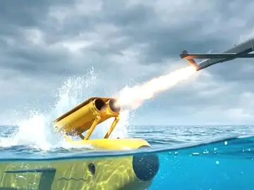 El nuevo dron naval de EE. UU. que se acopla a embarcaciones como una rémora y lanza drones y torpedos. El nuevo dron naval de EE. UU. que se acopla a embarcaciones como una rémora y lanza drones y torpedos.