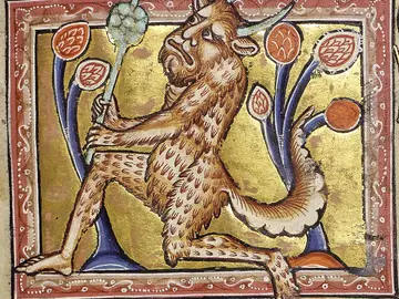 Dragón del bestiario de Aberdeen :Mss. Z72 Univeridad de Aberdeen ( Escocia) . Fol.13 r. Dragón del bestiario de Aberdeen :Mss. Z72 Univeridad de Aberdeen ( Escocia) . Fol.13 r.