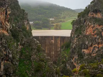 Presa de Montejaque, en Málaga Presa de Montejaque, en Málaga
