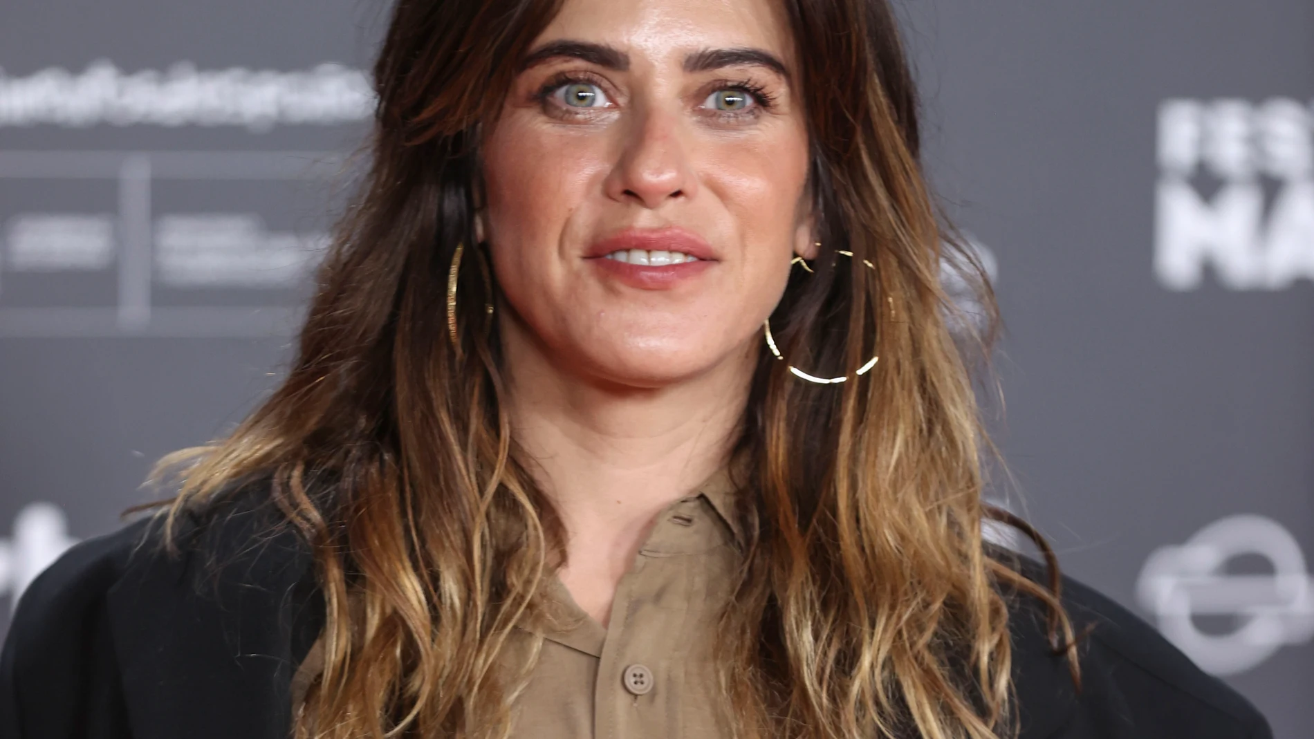 La actriz María León posa en el photocall de la presentación de la próxima edición del Festival de Málaga, este jueves en el Real Teatro de Retiro, en Madrid. EFE/ Victor Lerena