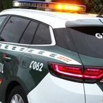 Vehículo de la Guardia Civil