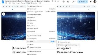 Google Docs ya tiene resúmenes de audio generados por IA, pero no para ...