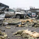 Destruction after Russian night attack on Odessa