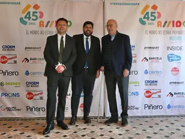 El presidente de la Comunidad, Fernando López Miras, clausuró hoy en Murcia el evento benéfico conmemorativo del 45 aniversario de Assido El presidente de la Comunidad, Fernando López Miras, clausuró hoy en Murcia el evento benéfico conmemorativo del 45 aniversario de Assido