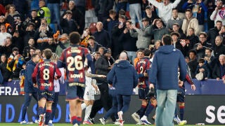 La lamentable pelea con la que terminó el derbi entre Levante y Valencia