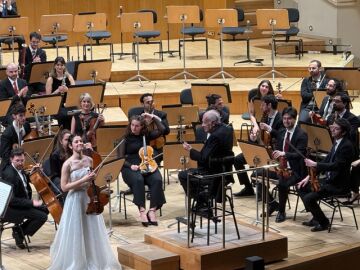 Una imagen del recital