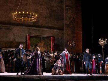 La proyecci&oacute;n se erige como un acontecimiento l&iacute;rico de referencia internacional, reuniendo la grandeza musical de Amilcare Ponchielli, voces legendarias y una escenograf&iacute;a fastuosa en el teatro m&aacute;s antiguo de Europa en funcionamiento REMITIDA / HANDOUT por CEDIDA ORGANIZACI&Oacute;N Fotograf&iacute;a remitida a medios de comunicaci&oacute;n exclusivamente para ilustrar la noticia a la que hace referencia la imagen, y citando la procedencia de la imagen en la firma 15/02/2026