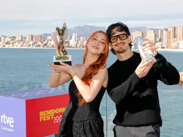 Tony Grox y Lucycalys, 24 horas después de ganar el Benidorm Fest: "Es increíble" Tony Grox y Lucycalys, 24 horas después de ganar el Benidorm Fest: "Es increíble"