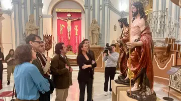 San Rafael, el Ecce-Homo y el Resucitado regresan a San Juan de Dios en Murcia San Rafael, el Ecce-Homo y el Resucitado regresan a San Juan de Dios en Murcia