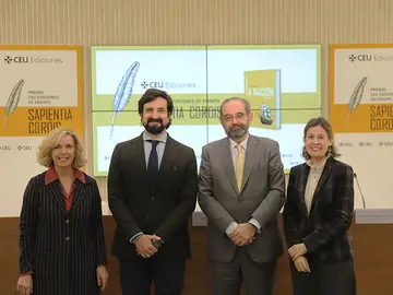 El III Premio de Ensayo Sapientia Cordis reconoce una reflexión sobre la identidad y la autoestima colectiva de España El III Premio de Ensayo Sapientia Cordis reconoce una reflexión sobre la identidad y la autoestima colectiva de España