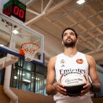 Trey Lyles, antes de la entrevista con LA RAZÓN