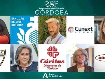 La Junta reconoce con sus Banderas de Andalucía en Córdoba a Cáritas, Cunext y el Hospital San Juan de Dios La Junta reconoce con sus Banderas de Andalucía en Córdoba a Cáritas, Cunext y el Hospital San Juan de Dios
