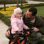 La Princesa Leonor, junto a su padre, el Rey Felipe VI