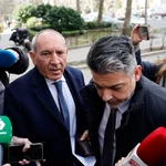 El número dos de la Policía Nacional,José Ángel González, a su llegada este miércoles a su domicilio