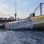 China logra recuperar por primera vez el propulsor del cohete Long March 10.