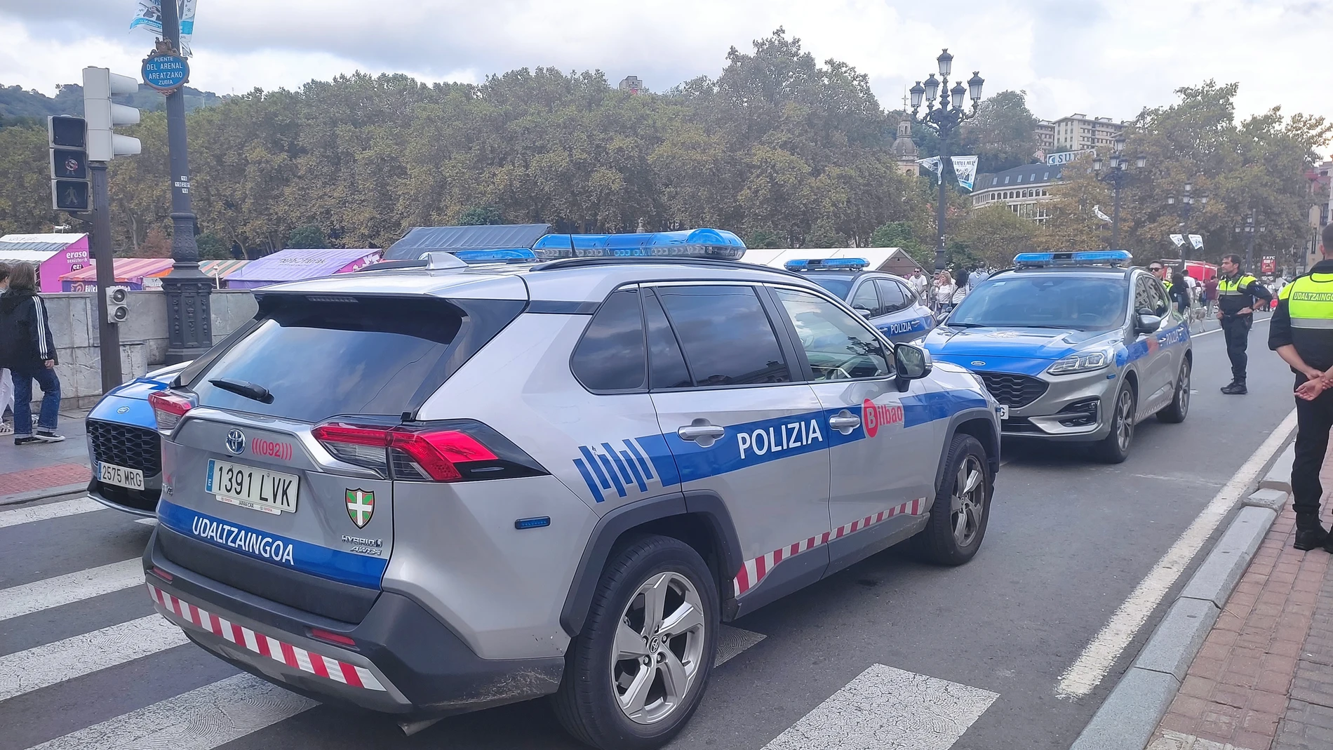 Dotaciones de Policía Municipal en Bilbao EUROPA PRESS 18/02/2026