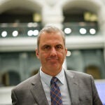 Javier Ortega Smith, durante un pleno extraordinario del Ayuntamiento de Madrid