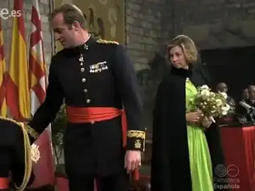 Don Juan Carlos y Doña Sofía en su primera visita oficial a Barcelona Don Juan Carlos y Doña Sofía en su primera visita oficial a Barcelona