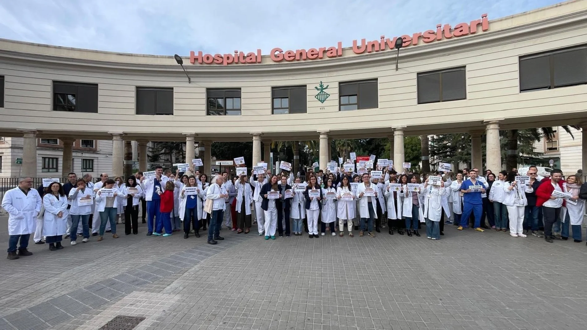 La huelga de los médicos deja 32.000 actos asistenciales cancelados en tres días en la Comunitat Valenciana