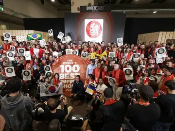 Una imagen del certamen que premió a las mejores cafeterías de especialidad Una imagen del certamen que premió a las mejores cafeterías de especialidad