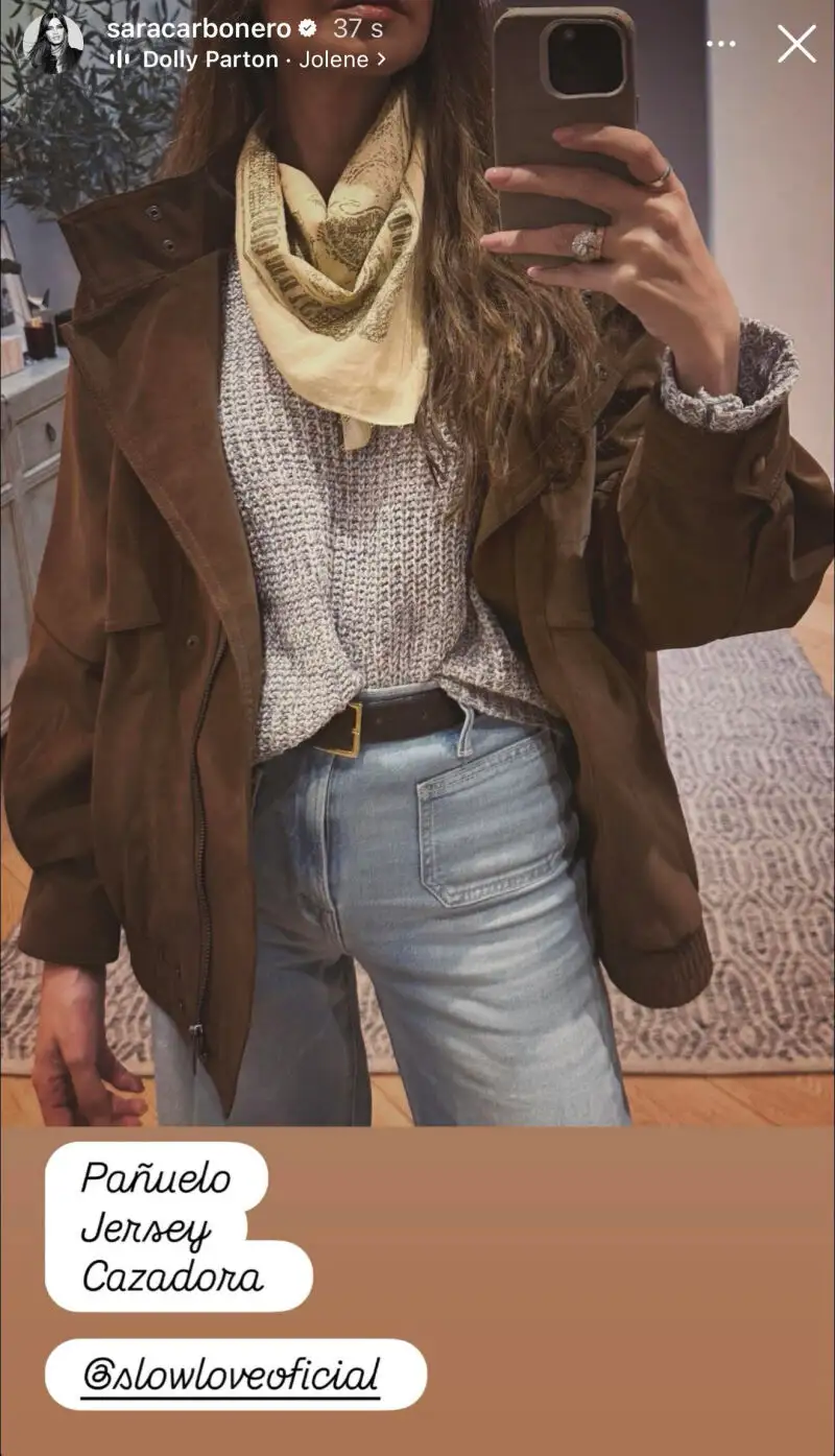 El look de Sara Carbonero.