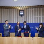 La Universidad Carlos III e Indra crean una C&aacute;tedra de Tecnolog&iacute;as Cu&aacute;nticas, Espaciales, Radiofrecuencia y Electromagnetismo