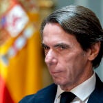 El expresidente del Gobierno Jos&eacute; Mar&iacute;a Aznar en el Senado, 