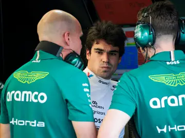 F1 - PRE-SEASON TESTING 2026 - BAHRAIN 2 STROLL Lance (can), Aston Martin F1 Team Honda AMR26, portrait during the Formula 1 Aramco pre-season testing 2026 of the 2026 FIA Formula One World Championship from February 18 to 20, 2026 on the Bahrain International Circuit, in Sakhir, Bahrain - Photo Eric Alonso / DPPI AFP7 18/02/2026 ONLY FOR USE IN SPAIN