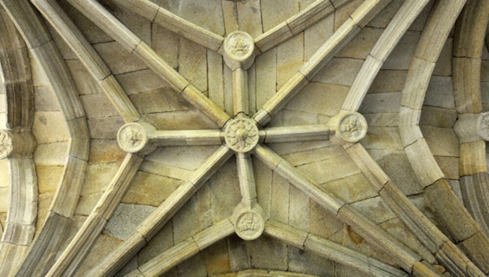 Bóveda de crucería. 