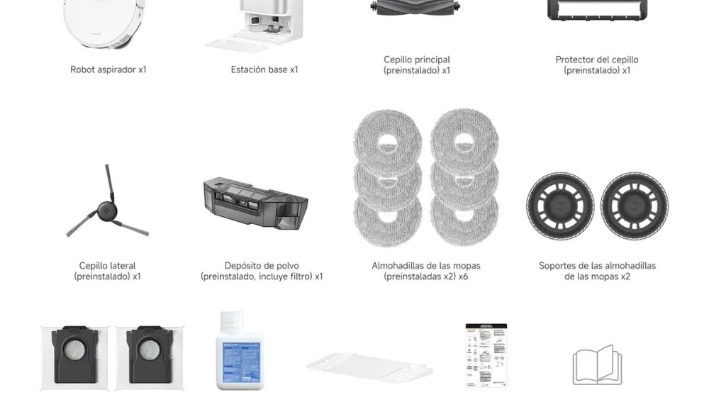 Accesorios del Dreame L10s Ultra Gen 3