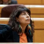 La ministra de Igualdad, Ana Redondo, durante un pleno