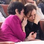 La ministra de Inclusi&oacute;n, Seguridad Social y Migraciones de Espa&ntilde;a, Elma Saiz (i), y la ministra de Sanidad, M&oacute;nica Garc&iacute;a (d), durante la jornada &lsquo;Desigualdad: es hora de actuar&iacute;, en la sede del Consejo Superior de Investigaciones Cient&iacute;ficas (CSIC), a 20 de febrero de 2026, en Madrid (Espa&ntilde;a). Durante la jornada se abordan las posibles acciones pol&iacute;ticas para evitar la desigualdad extrema redistribuyendo recursos y frenando la crisis social. 