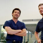 Patrick Dempsey y e Eric Dane en "Anatom&iacute;a de Grey"