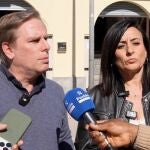 El portavoz de Vox en el Parlament, Joan Garriga, en declaraciones a los medios este s&aacute;bado