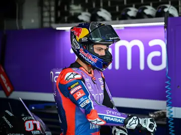 Toprak Razgatlioglu, con los colores del Pramac Yamaha esta pretemporada RAZGATLIOGLU Toprak (tur), Prima Pramac Yamaha MotoGP, Yamaha YZR-M1, portrait during the Thailand MotoGP Test on the Chang International Circuit from February 21 to 22, 2026 in Buriram, Thailand - Photo Studio Milagro / DPPIAFP7 21/02/2026 ONLY FOR USE IN SPAIN