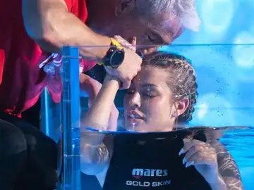 Jessica Goicoechea rozó el límite en 'El Desafío' con una apnea de infarto Jessica Goicoechea rozó el límite en 'El Desafío' con una apnea de infarto