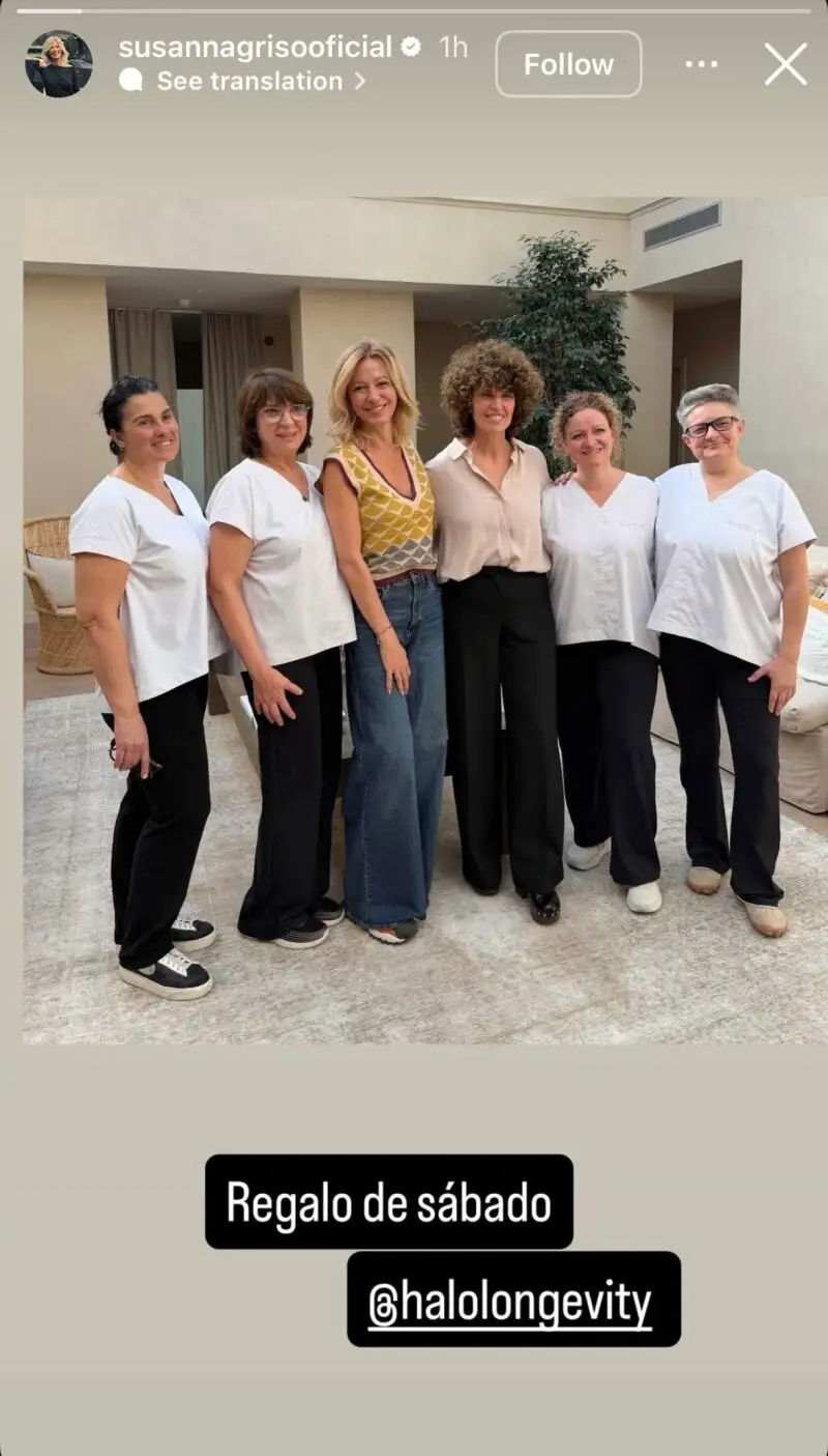 El look de Susanna Griso.