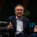 El popular presentador de la informaci&oacute;n meteorol&oacute;gica en Antena 3, Roberto Brasero, en el Foro de la Cultura de Valladolid