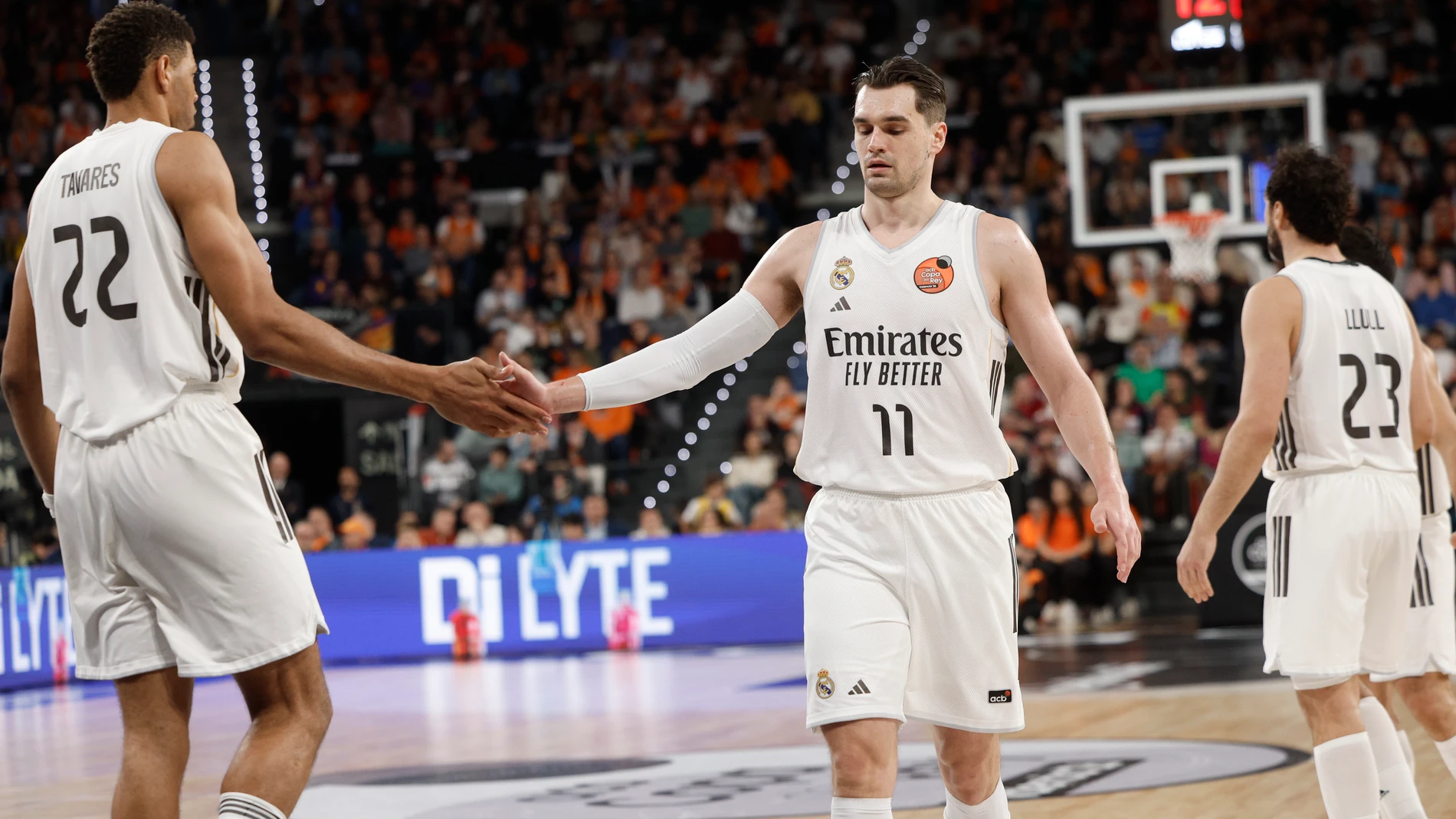 Hezonja, durante la final de Copa ante el Baskonia