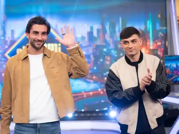 Ferran Torres y Pedri en 'El Hormiguero' Ferran Torres y Pedri en 'El Hormiguero'